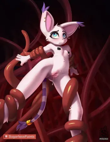 [Sugarlesspaints] Gatomon Tentacle Commission (Digimon) manga cover