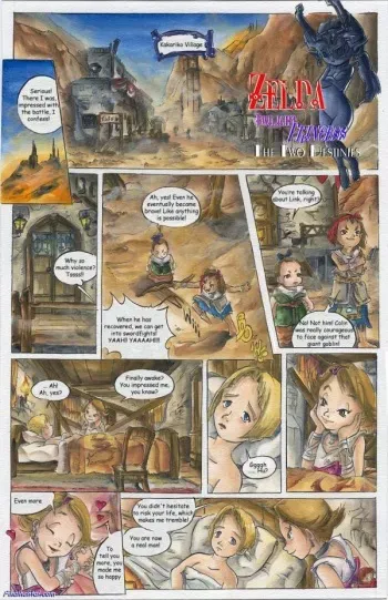 [Passage] Two Destinies (The Legend of Zelda) [English] manga cover
