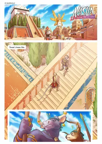 [Malerouille] Nasha and the 108 deities, Uttu [Ongoing] [english] manga cover
