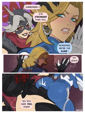 [Hornyx] Rivals (Marvel Rivals) manga cover