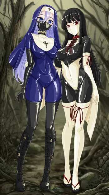 [Nyanko no Me (Tamakko)] Rubber Sister And Rubber Miko manga cover
