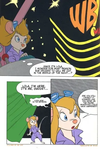 [Ken Singshow] Gadget Hackwrench X Lola Bunny (english) manga cover