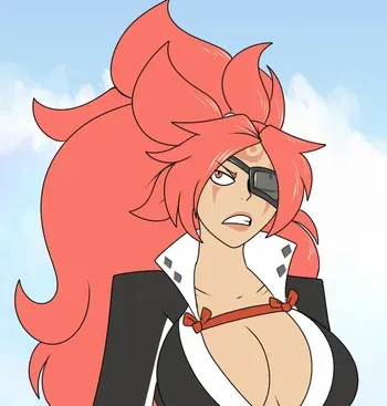 [ComicalWeapon] Meteor Strike - Baiken (+ Elphelt Valentine & Millia Rage) manga cover