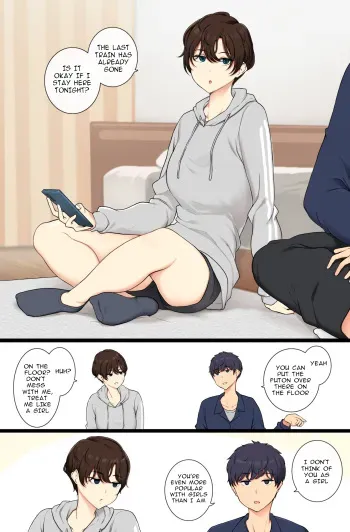 Onnanoko Atsukai Shinai to Mesu Dearu Koto o Wakarasetekuru Boyish Joshi - A boyish girl who will show you that she is female if you don't treat her like one manga cover