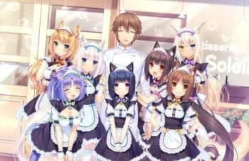 [NEKO WORKs] Neko Para Vol. 3 Neko-tachi no Aromatise [GIF Animated] manga cover