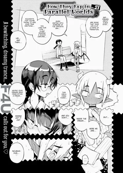 How They Fap in Parallel Worlds Ch.21 manga cover