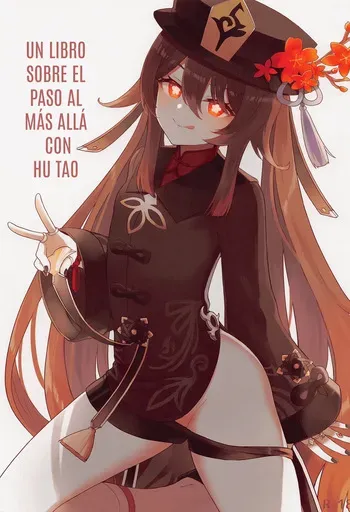 [Wasabi Mochi (Momosawa)] Hu Tao-chan ni Ikasete morau Hon｜Un Libro Sobre El Paso Al Más Allá Con Hu Tao (Genshin Impact) [Sin Censura] [Digital] [Español] manga cover