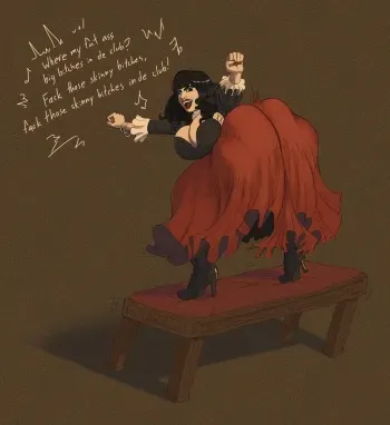 [Putricia] Nadja of Manyfatcocks (What We Do in the Shadows) manga cover