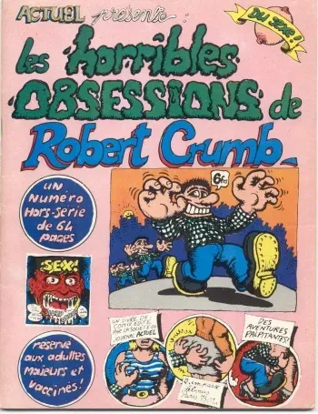 Les horribles obsessions de Robert Crumb [FRA] manga cover