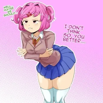 [box-chan] Monika & Natsuki manga cover