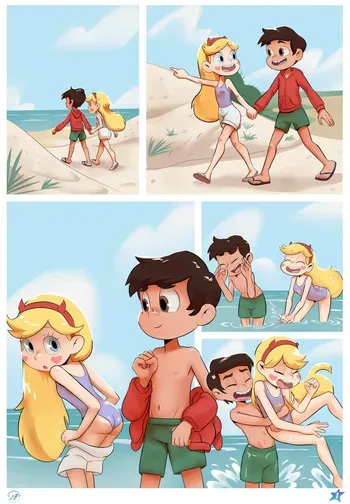 [Nyoronyan] Beach Day (Star vs the Forces of Evil) manga cover
