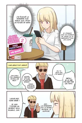 [RudySaki] Je suis devenue une fille mais personne me baise ! #2 [La Sainte Perv'] manga cover