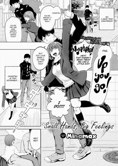 Small Hands, Big Feelings manga cover