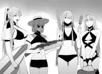 [Huqu] DEFY Bikini (Girls' Frontline) manga cover