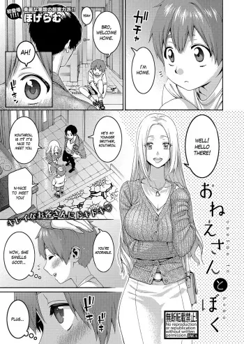 Onee-chan to Boku manga cover