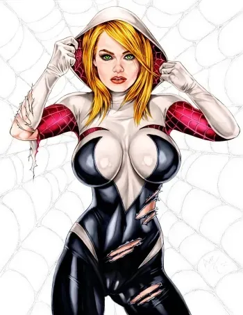 Spider-Gwen by Armando Huerta manga cover