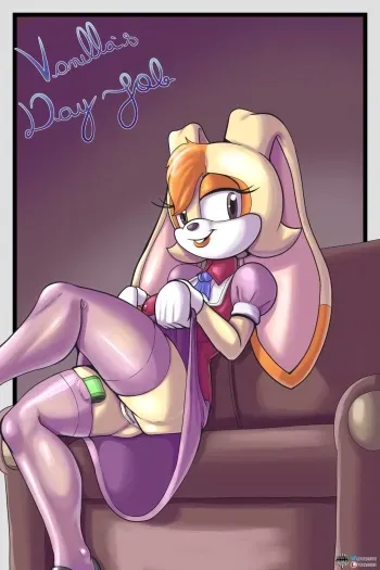 [fours] Vanilla's Day Job (Sonic the Hedgehog) manga cover