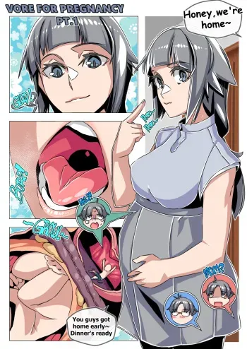 Wife Vore manga cover