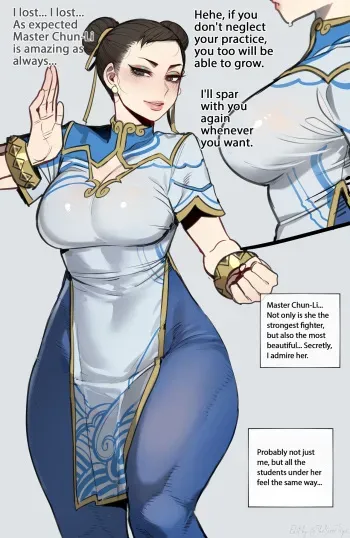 [Ratatat74] Chun Li (Blacked Version) manga cover