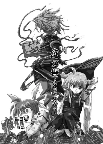 [Kurodama-ya (Akadama)] Kurenai no Syo -Fate hen- | The Crimson Book ~Fate side~ (Mahou Shoujo Lyrical Nanoha) [English] [desudesu] manga cover