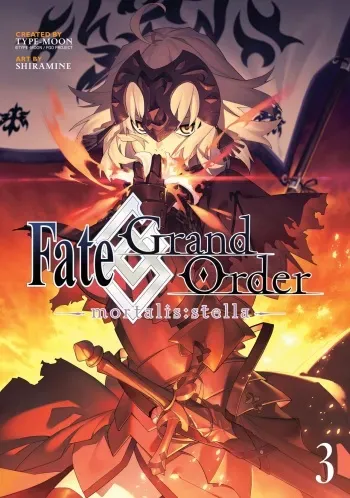 Fate grand order Mortalis Stella Volume 3 manga cover