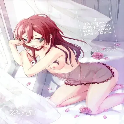 If Everyone Except Jun Was Turned Into A Girl [Doujinshi] manga cover