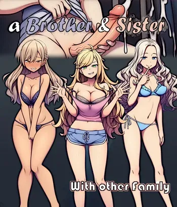 A Brother and Sister illustrated story [AI Generated] (in progress) manga cover