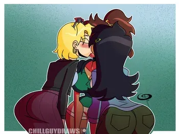 [Chillguydraws] Calamity Trio (Amphibia) manga cover