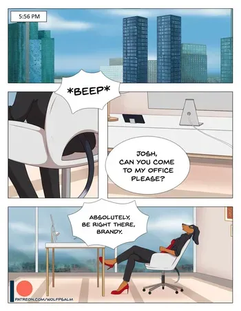 [WolfPsalm] Working Late manga cover