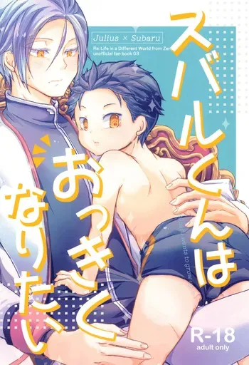[Hanamomo (Komo)] Subaru-kun wa okkiku naritai (Re:Zero kara Hajimeru Isekai Seikatsu) manga cover