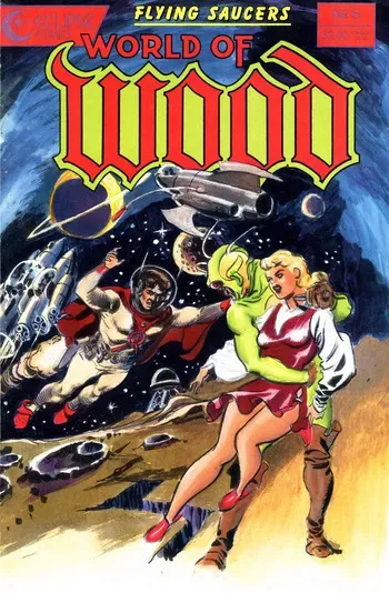 World of Wood #5 manga cover
