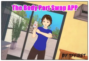 The Body Part Swap App manga cover