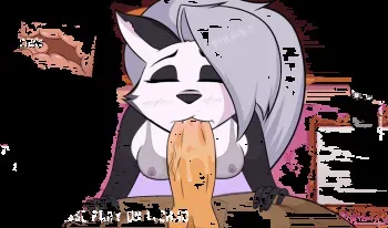Loona Wolf Girl Deepthroat & Creampie Gif Compilation (Hole House Game) [Helluva Boss] manga cover