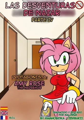 [RaianOnzika (ZerbukII, Cylia-The-Antelope)] Naiar's misadventures. Part IV | Las desventuras de Naiar. Parte IV (Sonic the Hedgehog) [Spanish] [Malorum] manga cover