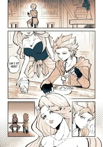 Camus x Random Girl manga cover
