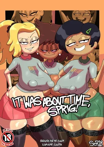 [SrR18] It's About Time, Sprig! (Amphibia) | (Spanish) manga cover