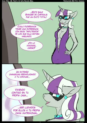 [Kanashiipanda] Royal saga 23 Fiesta de Infriltracion (My Little Pony Friendship is Magic) [Spanish] manga cover