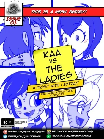Kaa vs. The Ladies (Issue 03) manga cover