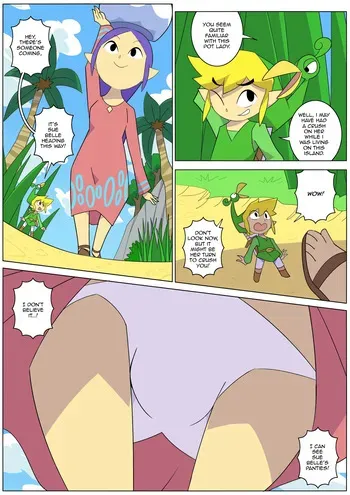 [Dangerking11] The Journey Up Sue Belle's Panties manga cover