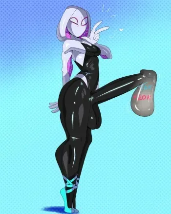 [Tayuri] Gwen Cum (Marvel) manga cover