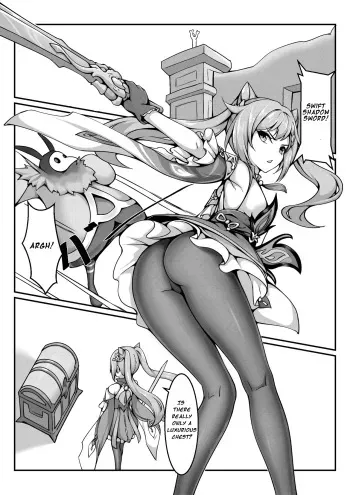 Please do not open the treasure box casually, Ms. Keqing manga cover