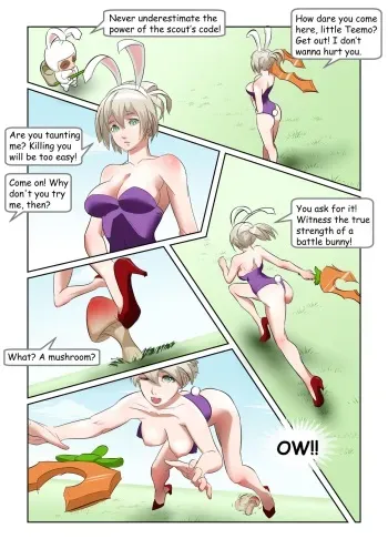 Riven vs. Teemo! manga cover