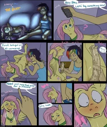 [Futashy] The Butt (My Little Pony: Friendship Is Magic) manga cover