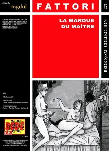 [FATTORI (Fabrizio Faina)] La marque du maître [french] manga cover