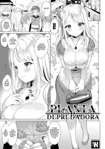 [Ushinomiya] Hoshoku no Hana | Planta Depredadora (Hatsujo MuchiMuchi Girl) [Spanish] [NekoCreme] [Digital] manga cover