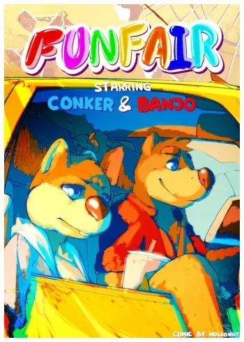 [Hollonut] FUNFAIR, starring Conker & Banjo [in progress] manga cover
