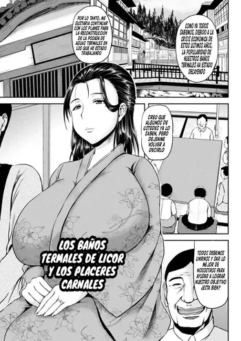 [Ozy] Shuchi Nikurin no Yu｜Los Baños Termales De Licor Y Los Placeres Carnales (Tsuyatsuma Jouji) [Spanish] [El naranjas = Mr.Naranjas] manga cover