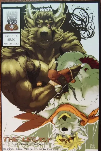 Mark Wulfgar - The Legacy of Celune's Werewolves 4 manga cover