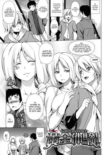 [TANABE] Ougon Taiken! - Gold Experience + Motto Ougon Taiken! (Chichi Zakari) [Spanish] [XHentai95] manga cover
