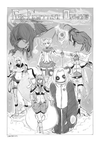 [Lazydez] Fur Fantasy Online manga cover